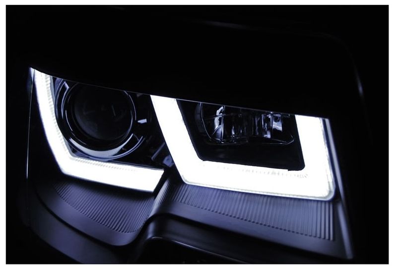 Lampy Reflektory VW T5 10-15 DO JAZDY DZIENNEJ DRL zdjęcie 3