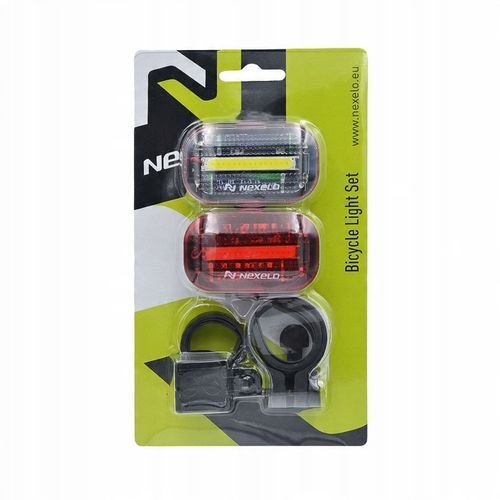 Lampki rowerowe lampka rowerowa przednia tylna na rower do roweru zestaw na Arena.pl
