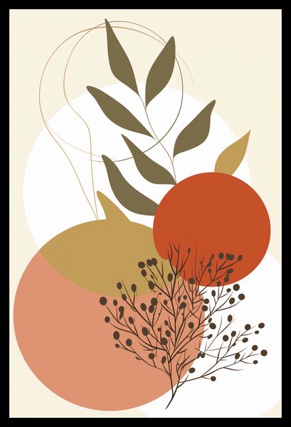 Plakat 30x45cm Impresja Jesieni zdjęcie 2