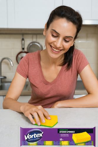 VORTEX Gąbki kuchenne 10 szt. na Arena.pl