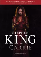 Książka powieść mocny horror - Carrie - przerażająca opowieść Stephen King