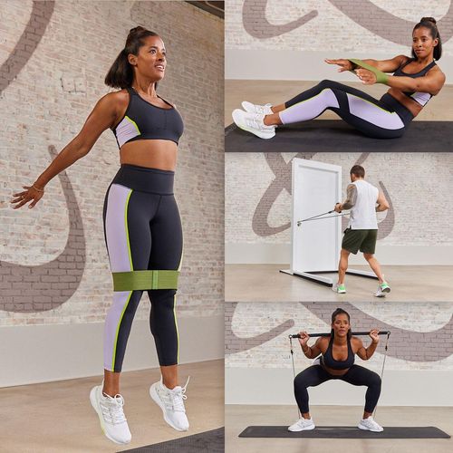 Zestaw treningowy Centr Workout Kit z taśmami, rurkami, akcesoriami + torba na Arena.pl