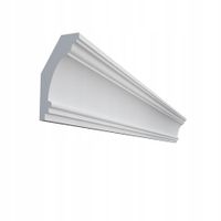 Listwa przysufitowa 2m DLP22 8cm x 4cm sztukateria ozdobna sufitowa faseta