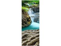 40X100CM NAD WODOSPADEM OBRAZ PION