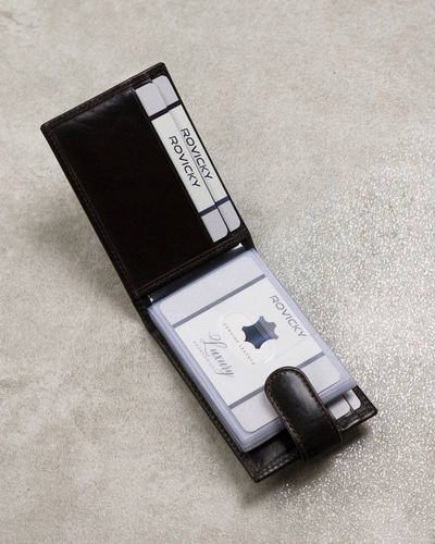 skórzane etui na karty - rovicky na Arena.pl