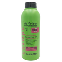 MYSALON Szampon do włosów z potrójną keratyną - 500ml