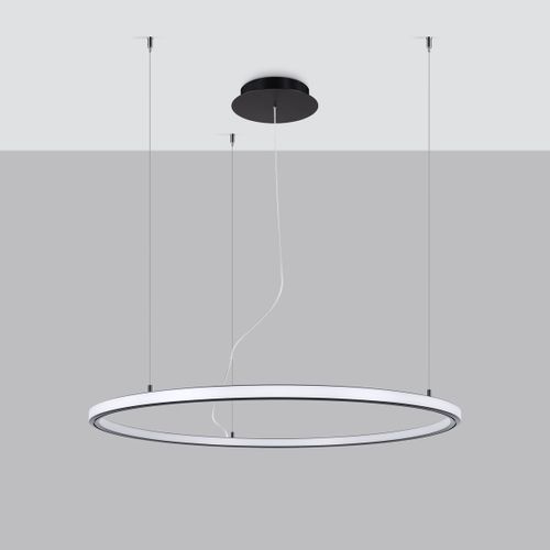 Żyrandol RISA 90 czarny LED 3000K na Arena.pl