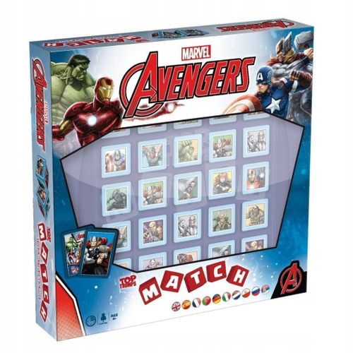 GRA LOGICZNA MATCH TOP TRUMPS AVENGERS na Arena.pl