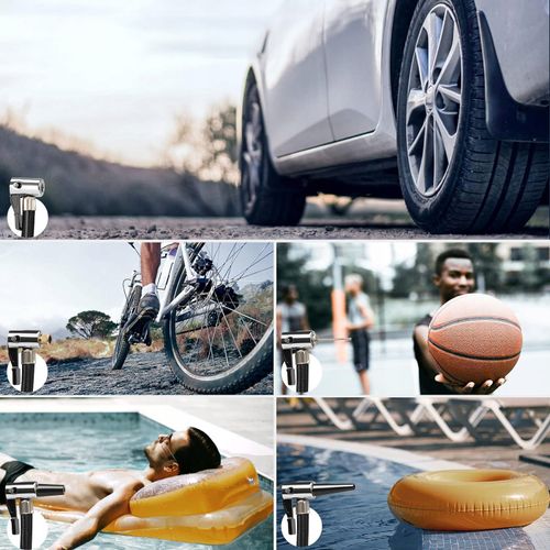 Kompresor Samochodowy 12V 230V Feegar Sprężarka Pompa Przenośna Do Kół Led na Arena.pl