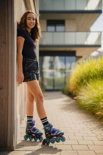 Rolki Regulowane RAVEN Drill Violet/Mint 38-42 na Arena.pl