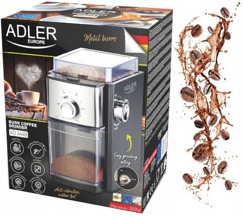 Młynek żarnowy do kawy elektryczny Regulacja grubości mielenia na Arena.pl
