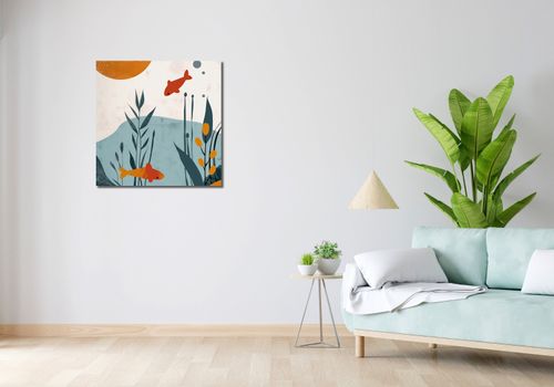 Obraz 70x70cm Podwodny Świat na Arena.pl