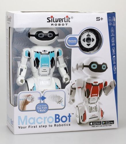 Dumel SILVERLIT Macrobot ROBOT STEROWANY + PILOT - niebieski na Arena.pl