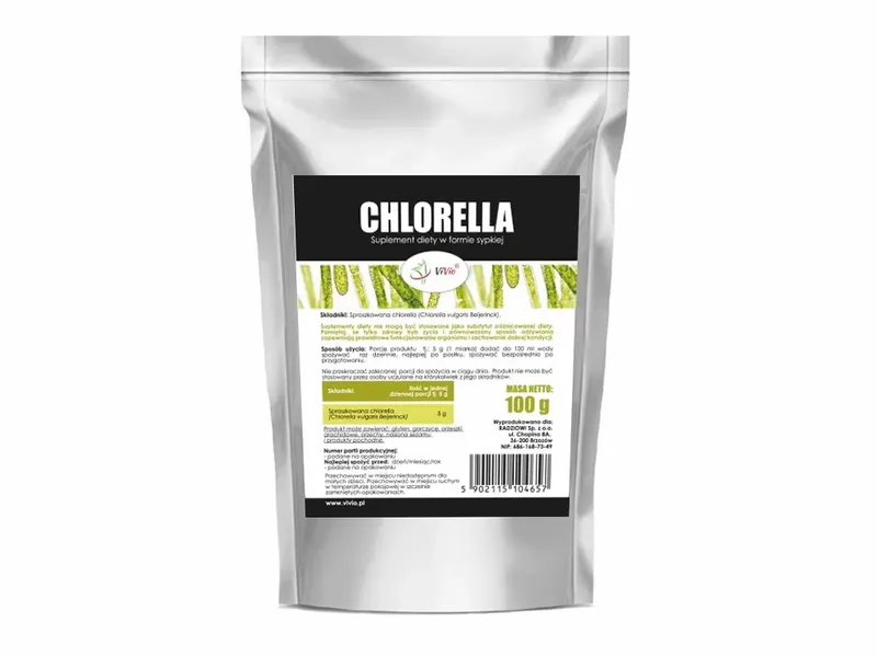 Chlorella Proszek 100g zdjęcie 1