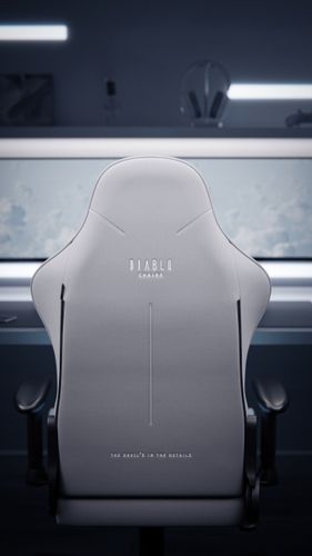 Fotel gamingowy Diablo Chairs X-Starter Niebieski na Arena.pl
