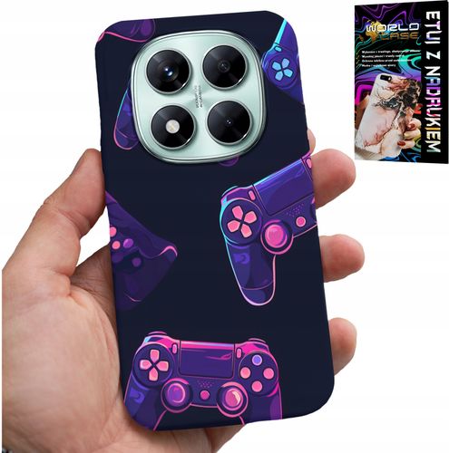 ETUI DO XIAOMI NOTE 14 PRO+ 5G - CASE DLA GRACZA, WZORY Z GIER + SZKŁO na Arena.pl