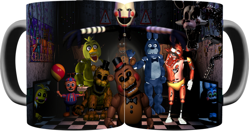 Magiczny Kubek FNAF Five Nights at Freddy's zdjęcie 1