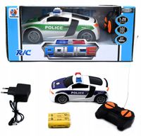 POLICJA SAMOCHÓD NA PILOTA AUTO RADIOWÓZ POLICYJNY ŁADOWARKA RÓŻNE KOLORY