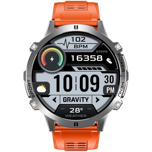 smartwatch gravity grafitowy pasek + bransoleta gt42-4 na Arena.pl