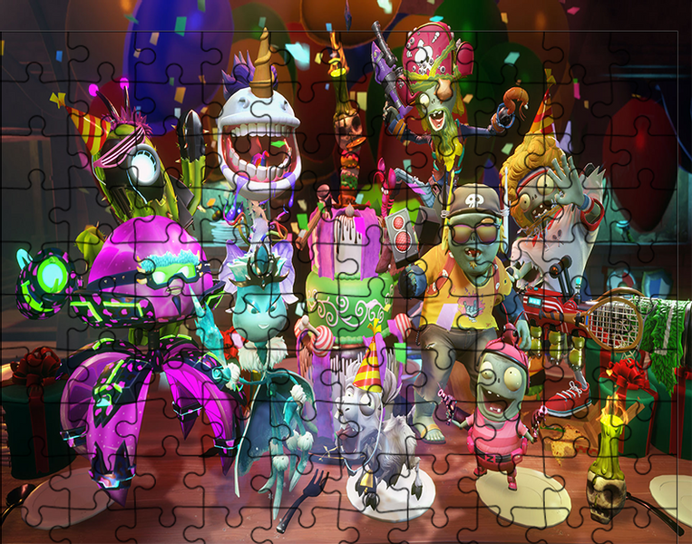 Puzzle Plants vs Zombie zdjęcie 1