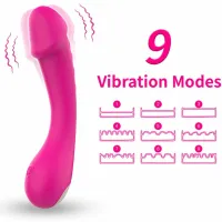 armony g-spot wibrator silikonowy fuksja 9 trybow wodoodporny usb