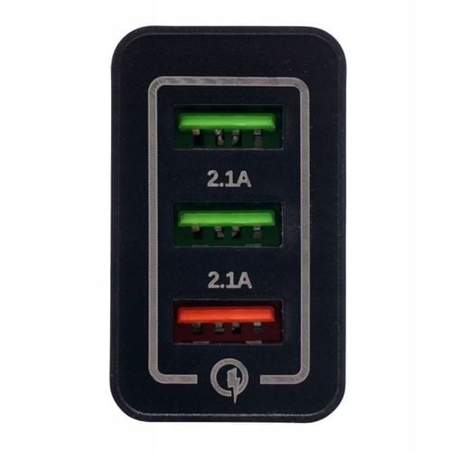 Ładowarka sieciowa quick charge 3.0 szybka 3xusb KD1236 na Arena.pl