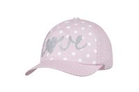 BROEL FIJI czapka z daszkiem dla dziewczynki róż 52-54