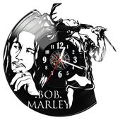 Zegar ścienny z płyty winylowej Bob Marley 787.14