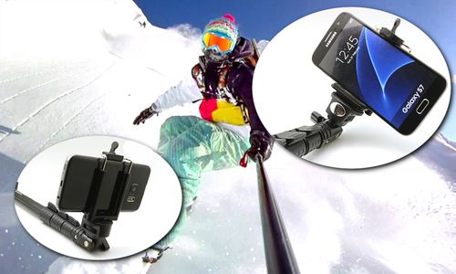 MEGA KIJ SELFIE MONOPOD BLUETOOTH Z PILOTEM na Arena.pl
