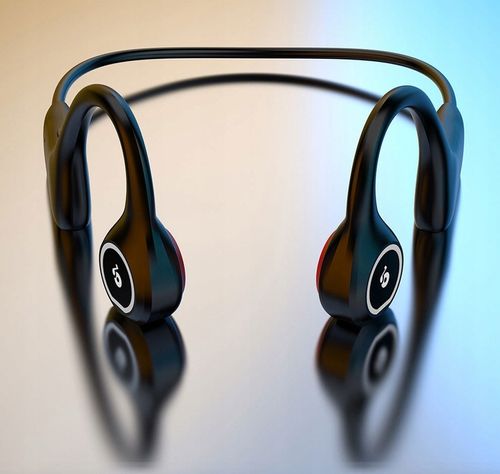 SŁUCHAWKI BEZPRZEWODOWE KOSTNE BIEGANIE SPORTOWE DO BIEGANIA BLUETOOTH na Arena.pl