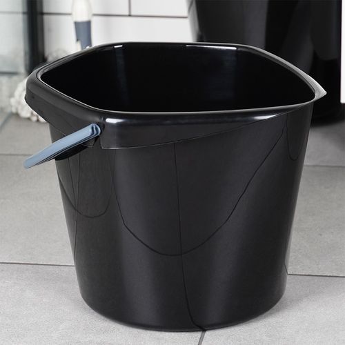Wiadro plastikowe czarne 14 l na Arena.pl