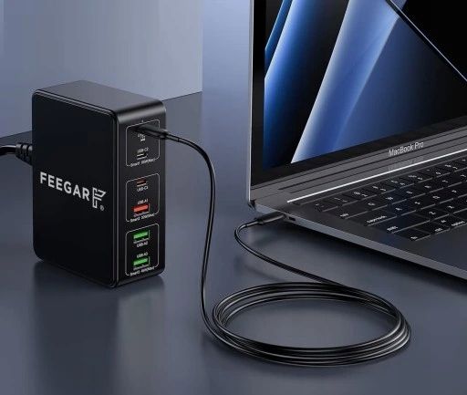 Ładowarka sieciowa Feegar Tower PRO 140W 6x USB Typ C zdjęcie 8