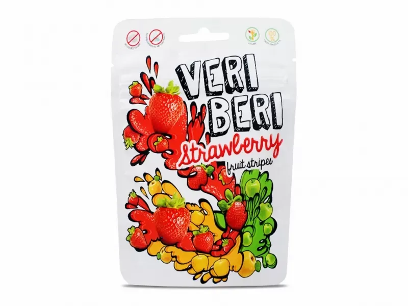 Żelki Truskawkowe 50g Veri Beri zdjęcie 1