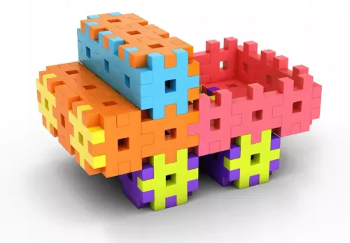 Klocki wafle Meli Maxi Edu 800 el. na Arena.pl