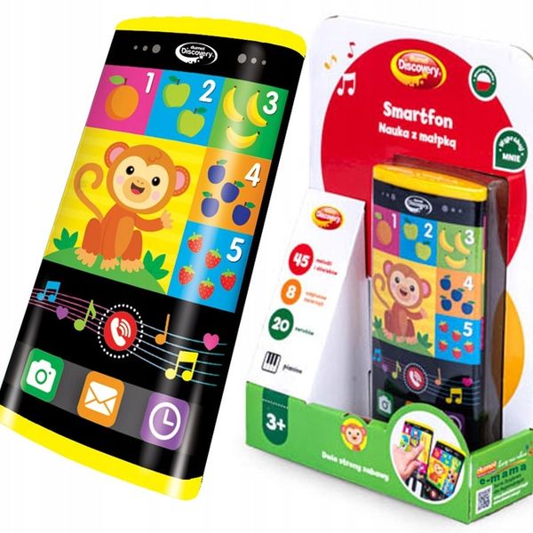 DUMEL DISCOVERY Smartfon Nauka z Małpką zdjęcie 1