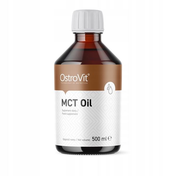 OstroVit MCT Oil 500 ml x2 DOBRE KWASY REDUKCJA Olej MCT C8 C10 Keto zdjęcie 2