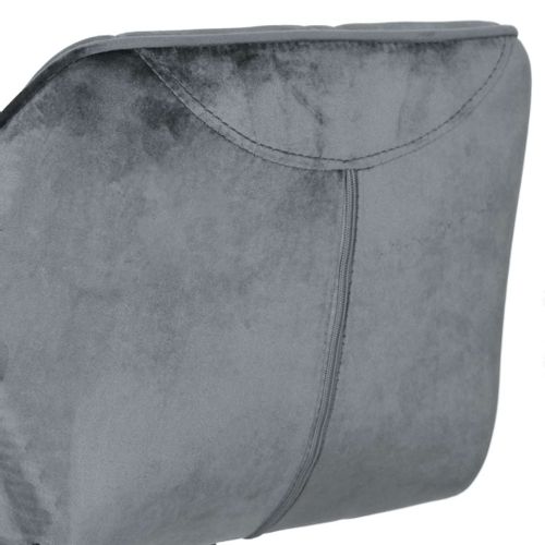 Hoker barowy Grappo grafitowy Velvet na Arena.pl