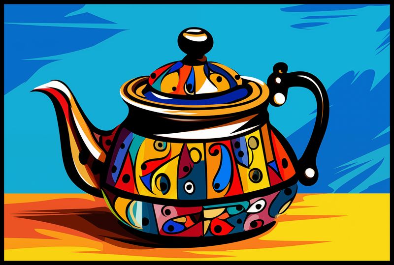 Plakat 91,5x61cm Może Herbatki? zdjęcie 2