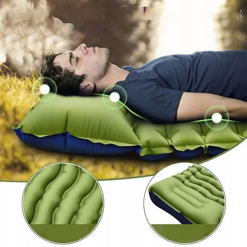 MATA SAMOPOMPUJĄCA KARIMATA 196x68x8CM Z PODUSZKĄ na Arena.pl