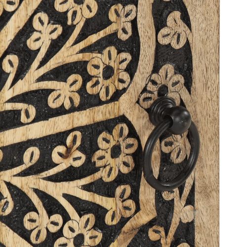 Szafka łazienkowa, 38x33x58 cm, lite drewno mango na Arena.pl