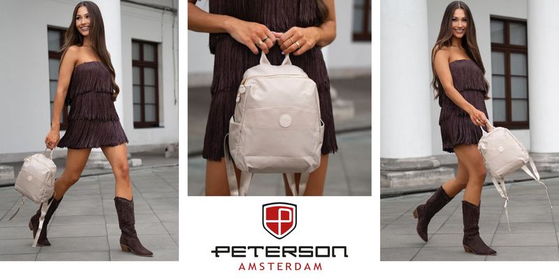 plecak ptn jn-17-0405 beige zdjęcie 2