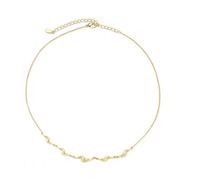 kolia z delikatnymi kryształkami z kolekcji wedding dream (c11351au)