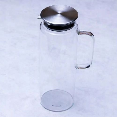 Dzbanek Szklany 1,5 L Pojemnik na WODĘ LEMONIADĘ herbatę MROŻONĄ sok Napoje na Arena.pl