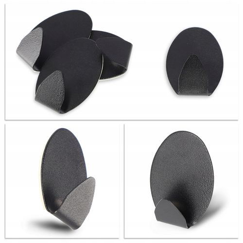 WIESZAK ŁAZIENKOWY SAMOPRZYLEPNY HACZYK 4 SZT na Arena.pl