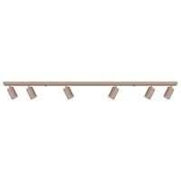 KINKIET LED BARDO 6XGU10 OBROTOWY ALUMINIUM STAL BEŻ ZŁOTY