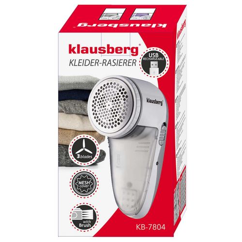 akumulatorowa golarka do ubrań usuwania zmechaceń klausberg kb-7804 na Arena.pl