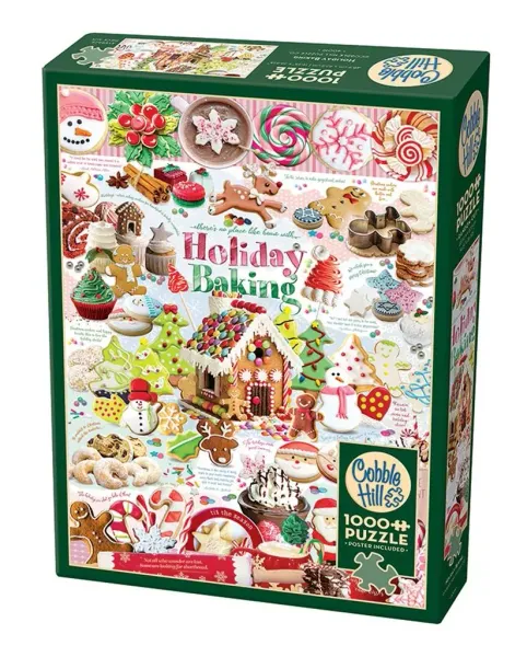 Puzzle 1000 Świąteczne pieczenie zdjęcie 1