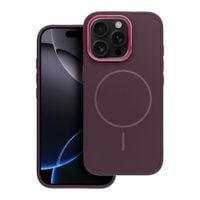 Futerał FRAME MAG COVER kompatybilny z MagSafe do IPHONE 15 PRO fioletowy