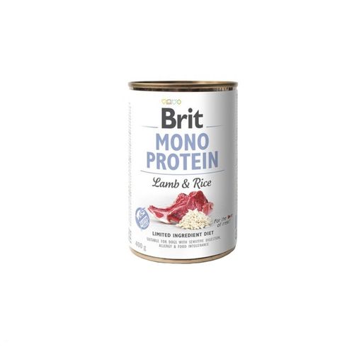 BRIT MONO PROTEIN LAMB BROWN RICE 6x400g na Arena.pl