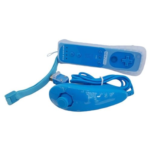 Pilot kontroler Nintendo Wii Motion Plus Niebieski na Arena.pl